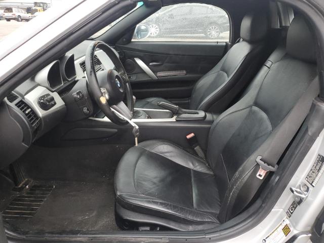 4USBU535X6LW92156 - 2006 BMW Z4 3.0SI SILVER photo 7