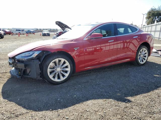 5YJSA1E21GF139197 - 2016 TESLA MODEL S 红色 照片 1
