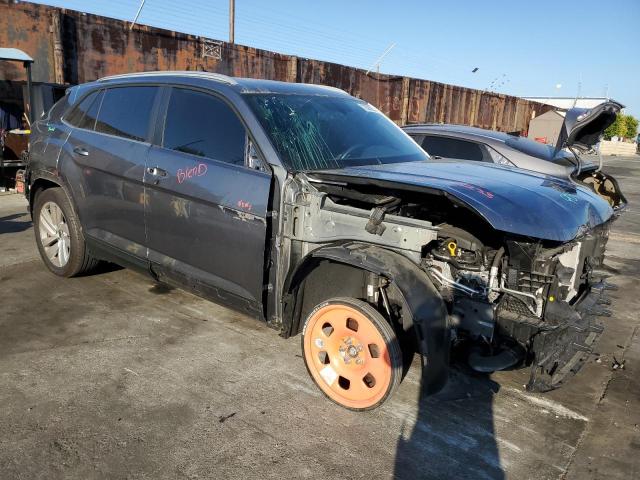 1V26C2CA7LC202417 - 2020 VOLKSWAGEN ATLAS CROS SE ნაცრისფერი ფოტო 4