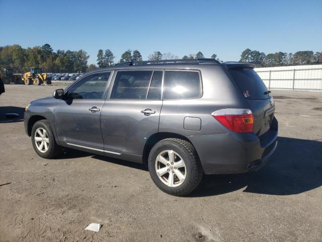 5TDZK3EHXAS016450 - 2010 TOYOTA HIGHLANDER GRAY photo 2