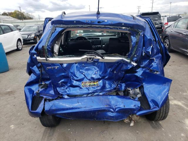 3HGGK5H84FM741744 - 2015 HONDA FIT EX BLUE photo 6