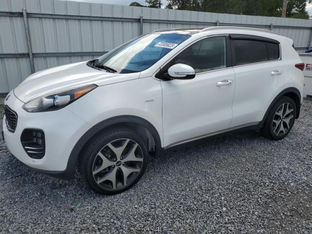 KNDPRCA64H7184290 - 2017 KIA SPORTAGE SX WHITE photo 1