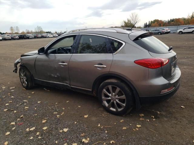 JN1AJ0HR1AM754641 - 2010 INFINITI EX35 BASE Մոխրագույն լուսանկար 2