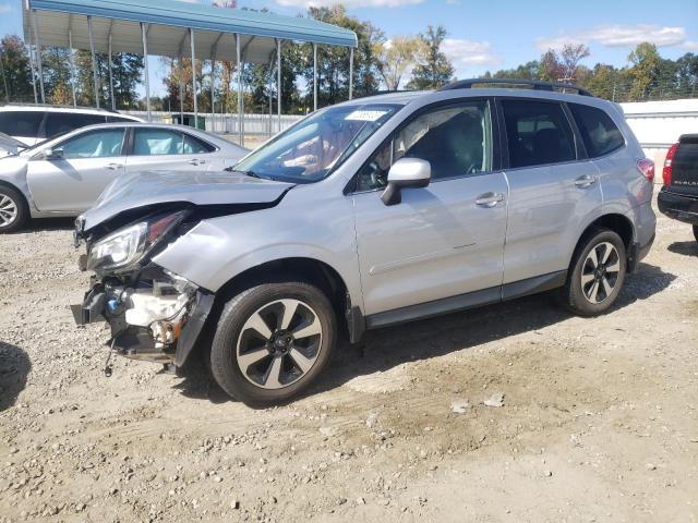 JF2SJARCXJH537407 - 2018 SUBARU FORESTER 2.5I LIMITED SILVER photo 1