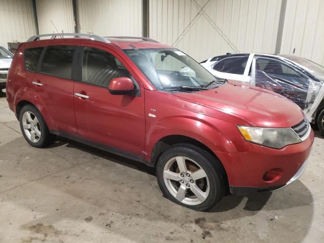 JA4MT41X08Z606217 - 2008 MITSUBISHI OUTLANDER XLS RED photo 4