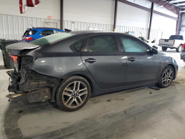 3KPF34ADXKE022592 - 2019 KIA FORTE GT LINE CHARCOAL photo 3