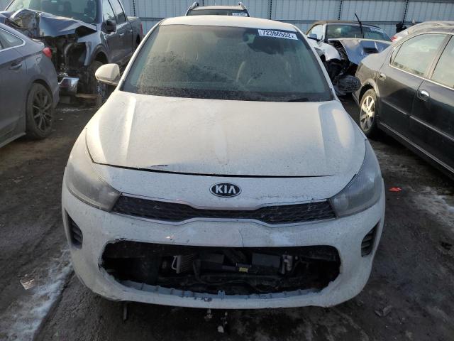 3KPA24AD7LE335436 - 2020 KIA RIO LX WHITE photo 5