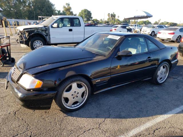 WDBFA76F61F200342 - 2001 MERCEDES-BENZ SL 600 BLACK photo 1