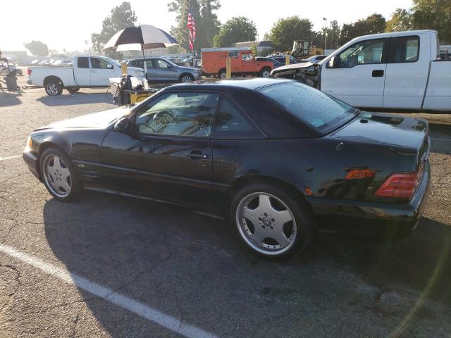 WDBFA76F61F200342 - 2001 MERCEDES-BENZ SL 600 BLACK photo 2