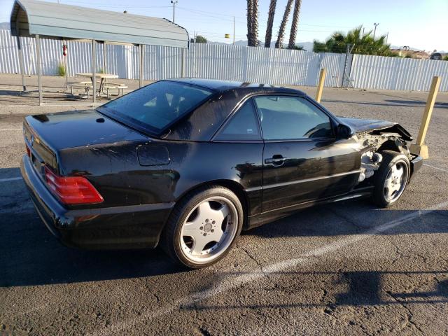 WDBFA76F61F200342 - 2001 MERCEDES-BENZ SL 600 BLACK photo 3