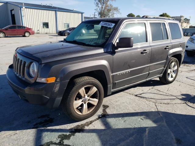 1C4NJPFA2GD794031 - 2016 JEEP PATRIOT LATITUDE GRAY photo 1