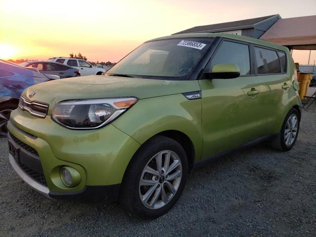 KNDJP3A5XH7884723 - 2017 KIA SOUL + GREEN photo 1