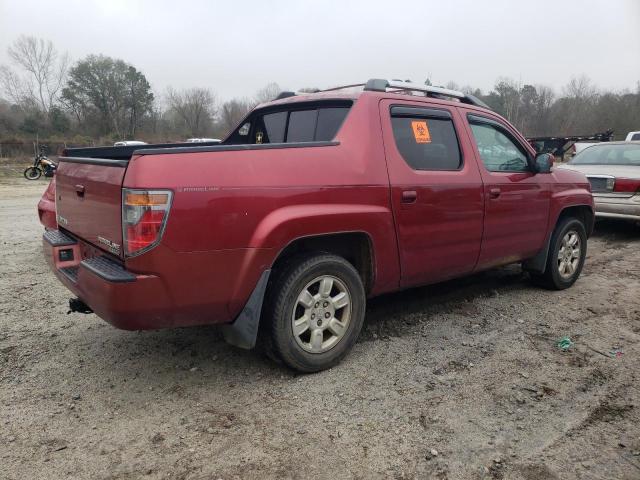 2HJYK16586H559723 - 2006 HONDA RIDGELINE RTL MAROON photo 3