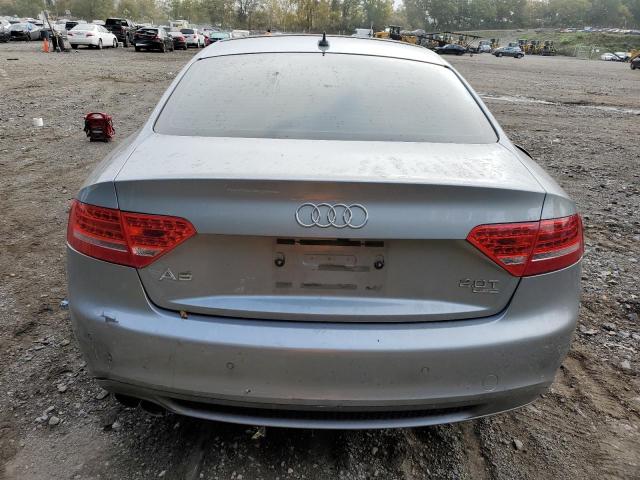 WAUWFAFR6BA004911 - 2011 AUDI A5 PRESTIGE SILVER photo 6