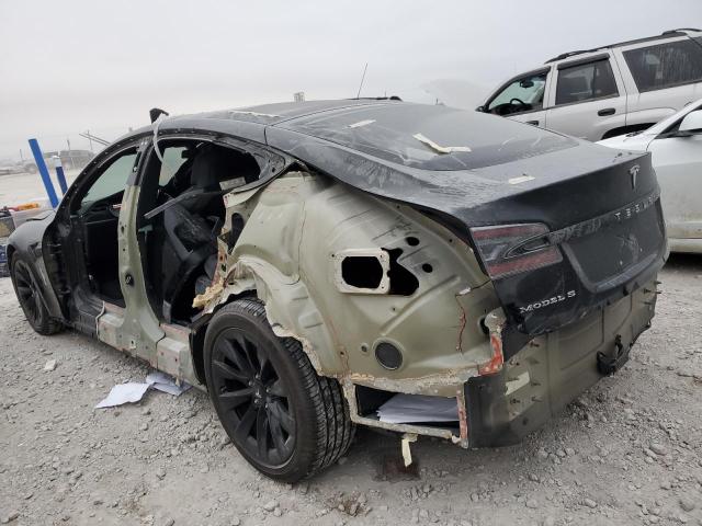 5YJSA1E23JF234237 - 2018 TESLA MODEL S Սև լուսանկար 2