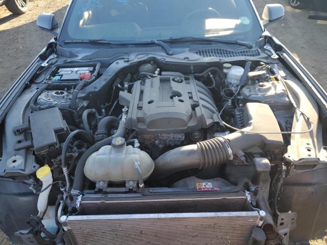 1FA6P8TH9H5272203 - 2017 FORD MUSTANG GRAY photo 11