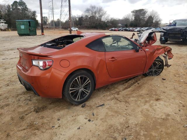 JF1ZNAA19F9701992 - 2015 TOYOTA SCION FR-S ORANGE photo 3