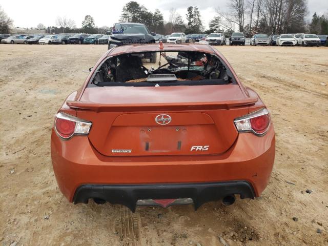 JF1ZNAA19F9701992 - 2015 TOYOTA SCION FR-S ORANGE photo 6