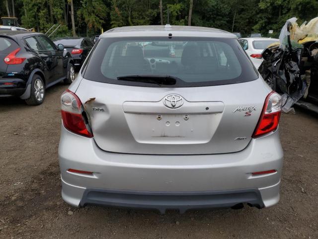 2T1LE40E49C009322 - 2009 TOYOTA COROLLA MA S SILVER photo 6