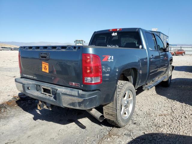 1GT121E87CF119278 - 2012 GMC SIERRA K2500 SLT BLUE photo 3