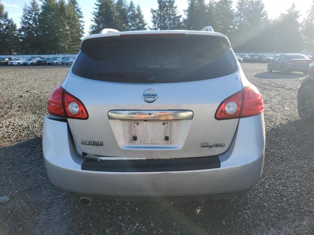 JN8AS5MV0BW679144 - 2011 NISSAN ROGUE S SILVER photo 6