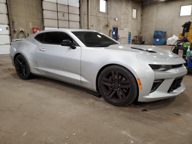 1G1FH1R72J0100555 - 2018 CHEVROLET CAMARO SS SILVER photo 4