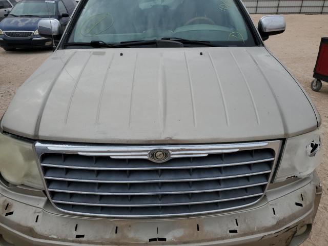 1A8HW58N98F107905 - 2008 CHRYSLER ASPEN LIMITED TAN photo 11