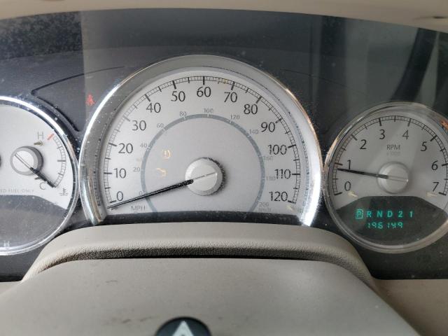 1A8HW58N98F107905 - 2008 CHRYSLER ASPEN LIMITED TAN photo 9