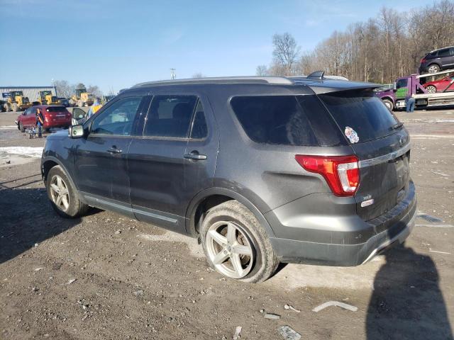 1FM5K8D8XGGB36969 - 2016 FORD EXPLORER XLT CHARCOAL photo 2