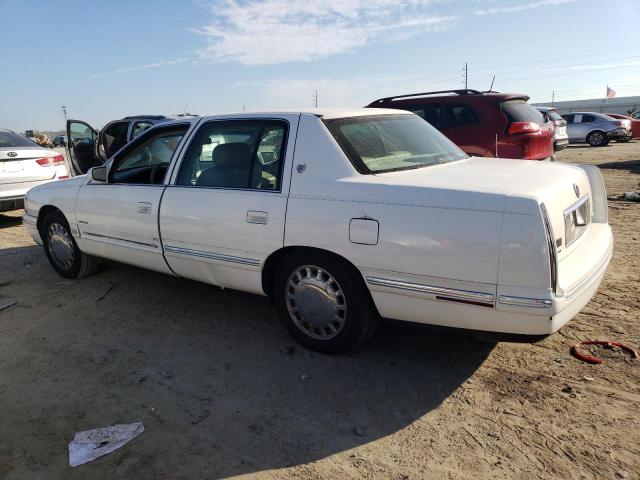 1G6KD54Y6XU749952 - 1999 CADILLAC DEVILLE WHITE photo 2