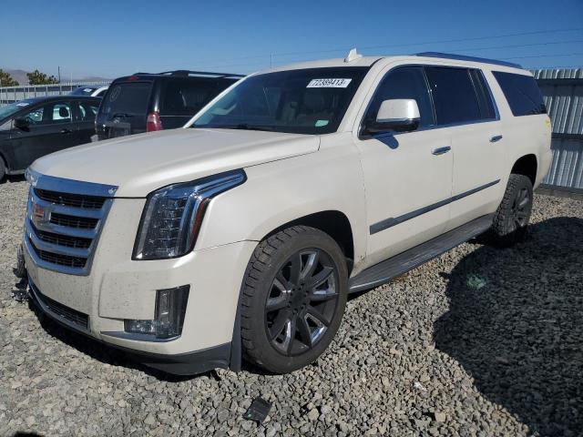 1GYS4SKJ6FR707391 - 2015 CADILLAC ESCALADE ESV LUXURY WHITE photo 1