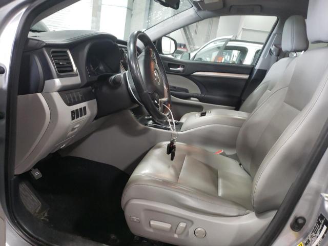 5TDJKRFH5FS153091 - 2015 TOYOTA HIGHLANDER XLE GRAY photo 7