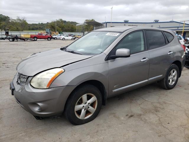 JN8AS5MT9DW037104 - 2013 NISSAN ROGUE S GRAY photo 1