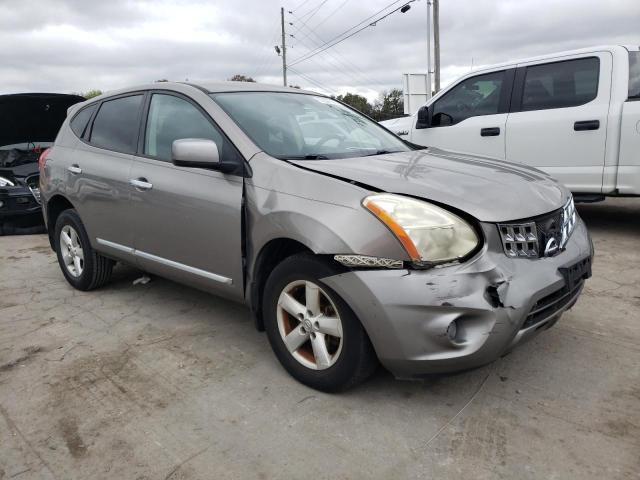 JN8AS5MT9DW037104 - 2013 NISSAN ROGUE S GRAY photo 4