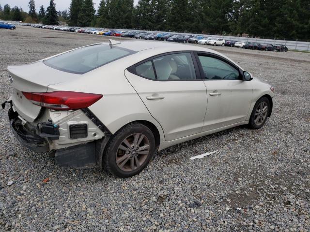 5NPD84LFXJH235074 - 2018 HYUNDAI ELANTRA SEL BEIGE photo 3