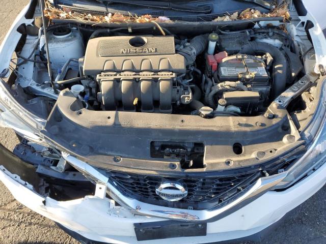 3N1AB7AP5HY340607 - 2017 NISSAN SENTRA S WHITE photo 11