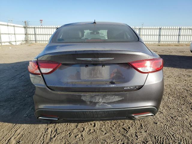 1C3CCCBB5GN196717 - 2016 CHRYSLER 200 S GRAY photo 6