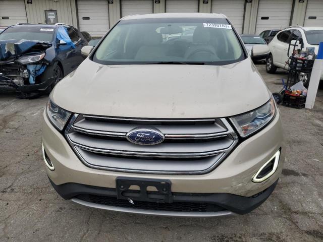 2FMPK3J90HBB68007 - 2017 FORD EDGE SEL BEIGE photo 5