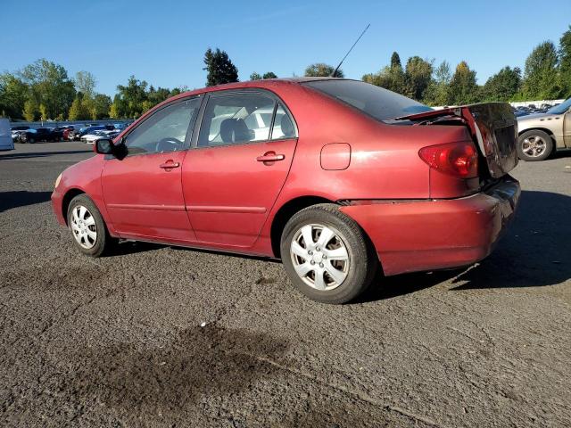 1NXBR32E23Z185251 - 2003 TOYOTA COROLLA CE RED photo 2