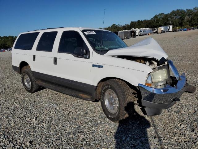 1FMNU40L03EC48294 - 2003 FORD EXCURSION XLT WHITE photo 4