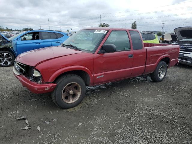 1GCCS19W428134924 - 2002 CHEVROLET S TRUCK S10 BURGUNDY photo 1