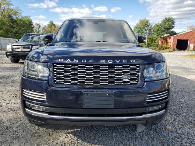 SALGV2EFXEA137109 - 2014 LAND ROVER RANGE ROVE AUTOBIOGRAPHY BLUE photo 5