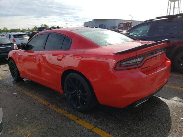 2C3CDXBG9HH525770 - 2017 DODGE CHARGER SE RED photo 2