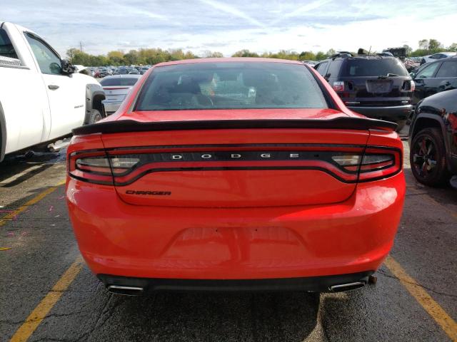 2C3CDXBG9HH525770 - 2017 DODGE CHARGER SE RED photo 6