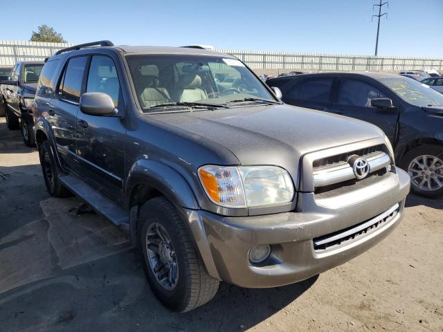 5TDBT48A74S205922 - 2004 TOYOTA SEQUOIA LIMITED GRAY photo 4