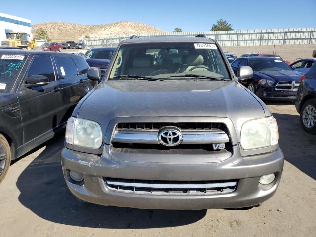 5TDBT48A74S205922 - 2004 TOYOTA SEQUOIA LIMITED GRAY photo 5