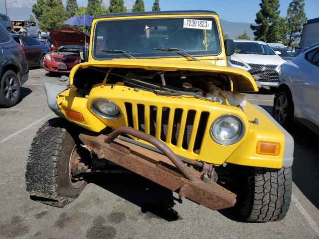 1J4FA39S36P713482 - 2006 JEEP WRANGLER X YELLOW photo 5