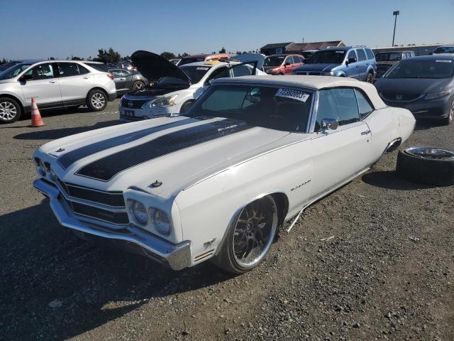 136670B198850 - 1970 CHEVROLET CHEVELL WHITE photo 1