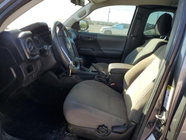 5TFRX5GNXHX081013 - 2017 TOYOTA TACOMA ACCESS CAB ნაცრისფერი ფოტო 7