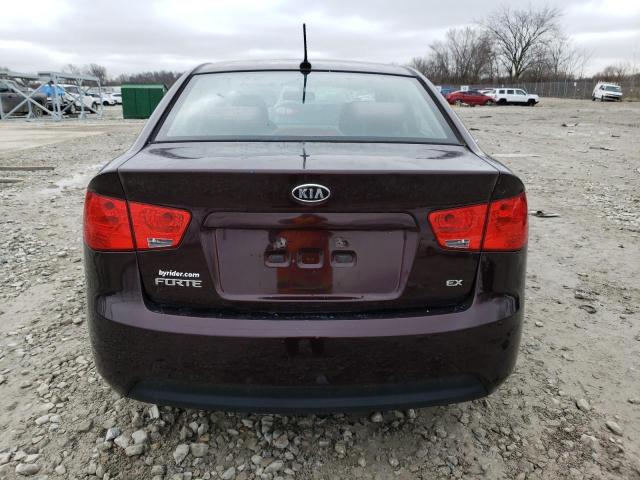 KNAFU4A29A5272151 - 2010 KIA FORTE EX PURPLE photo 6